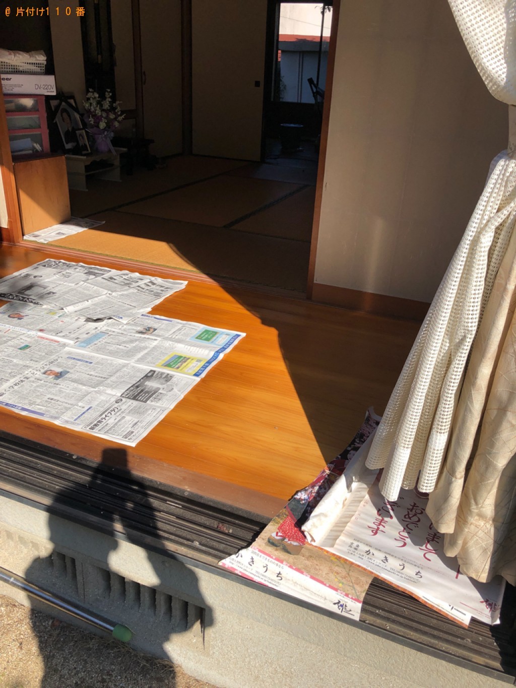 【小山市】テレビ、タンス、椅子、石油ストーブ等の回収・処分