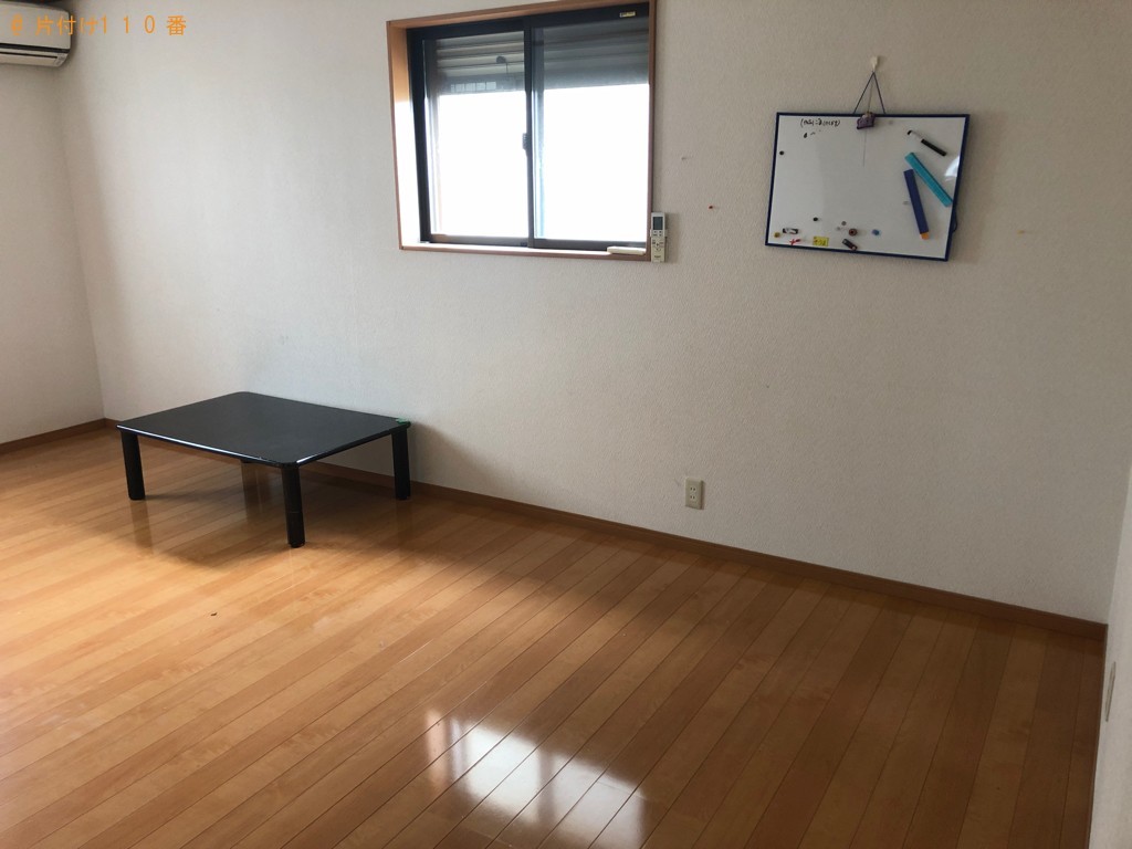 タンス、椅子、PCチェア等の回収・処分とハウスクリーニングご依頼