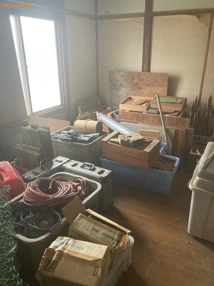 大工道具、工具、木材等の回収・処分ご依頼　お客様の声