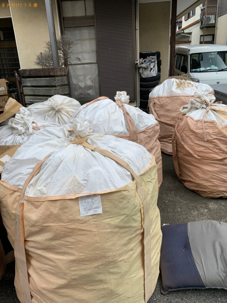 【宇都宮市簗瀬町】ごみ屋敷状態になっているお部屋の片付け作業