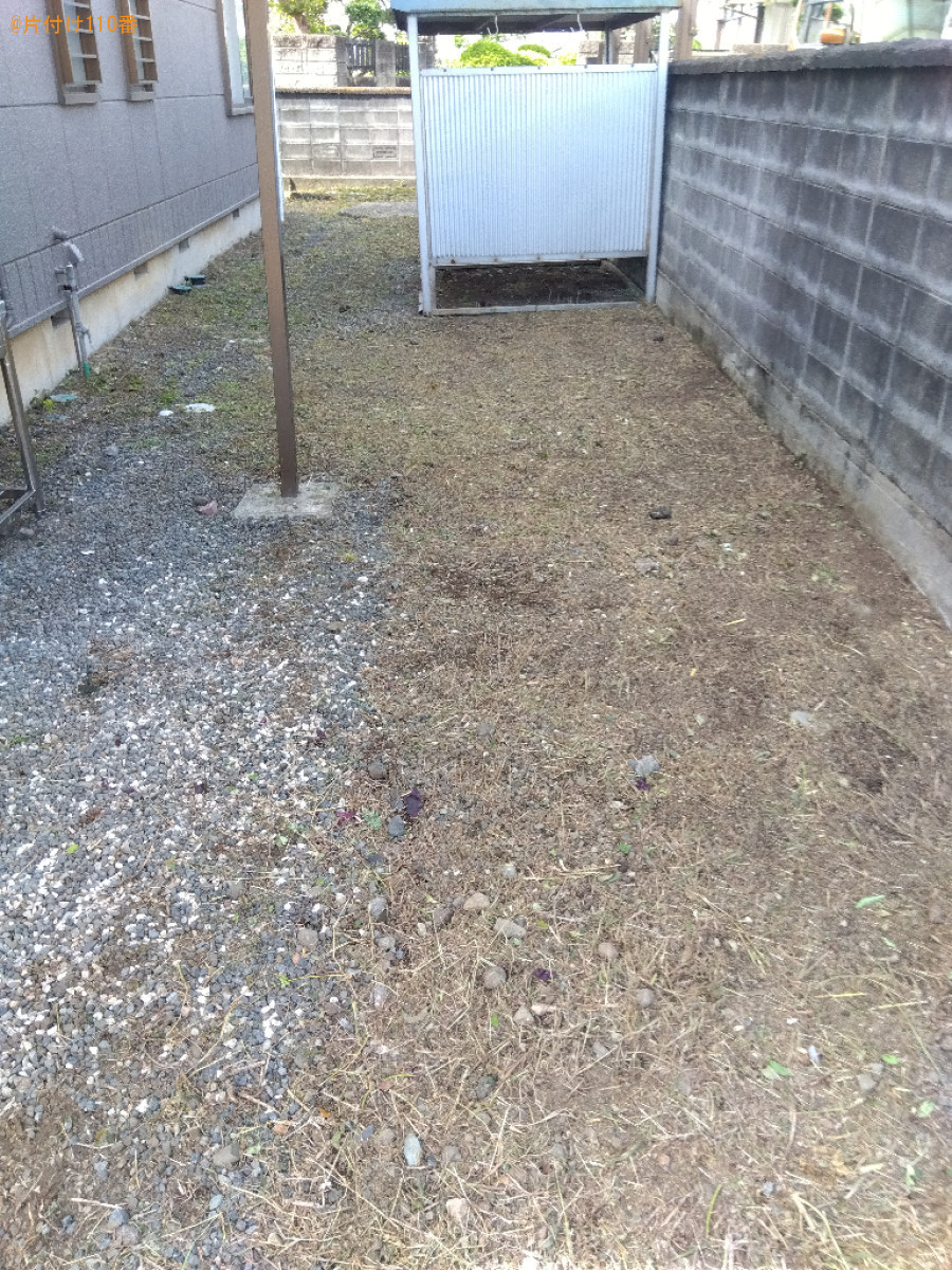 草抜き作業ご依頼　お客様の声