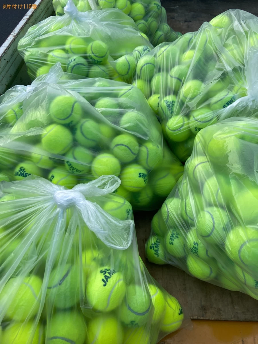 テニスボールの回収・処分ご依頼　お客様の声