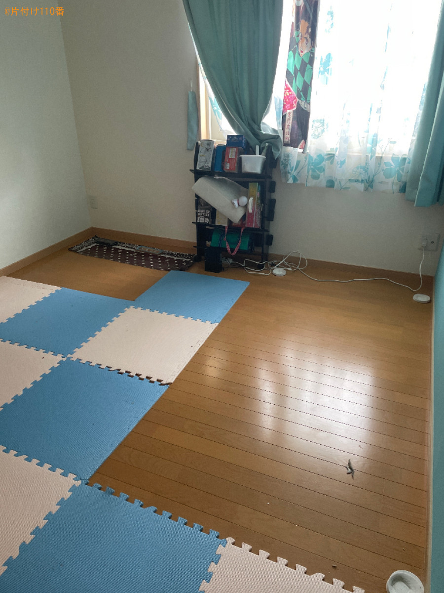 二段ベッド、学習机、椅子の回収・処分ご依頼　お客様の声