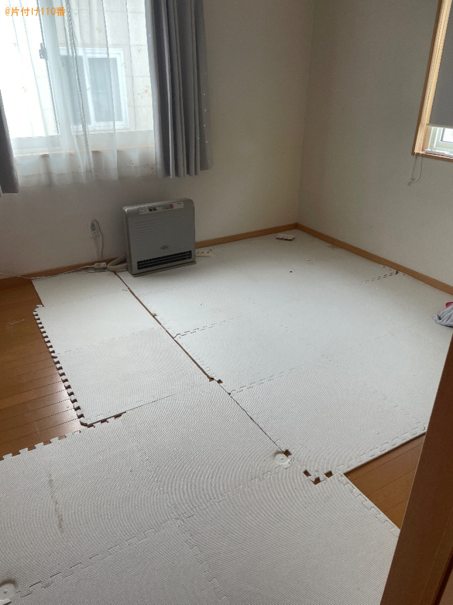 二段ベッド、学習机、椅子の回収・処分ご依頼　お客様の声