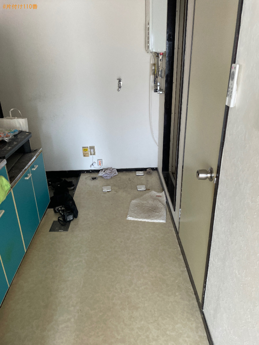 洗濯機、マットレス付きシングルベッド、原付の回収・処分ご依頼